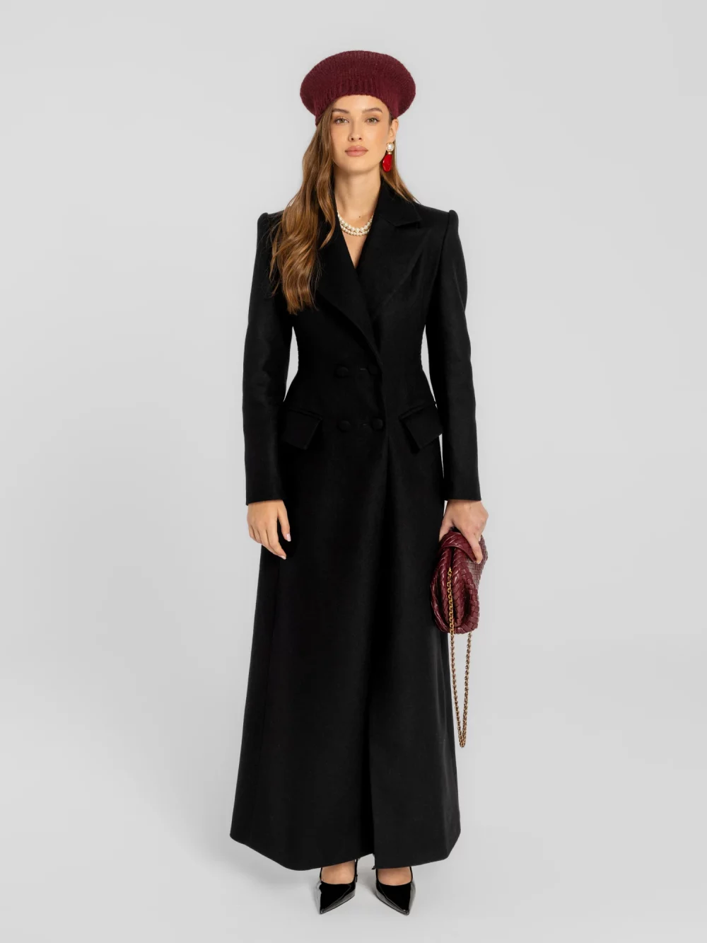 Płaszcz Thoren Czarny