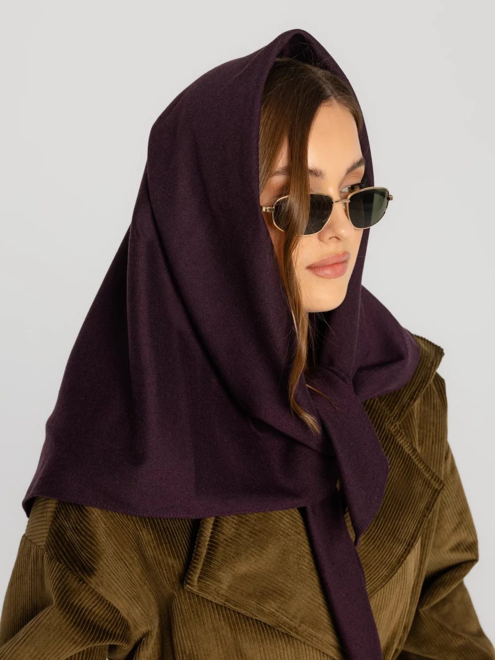 Apaszka Omaro Purple Royal