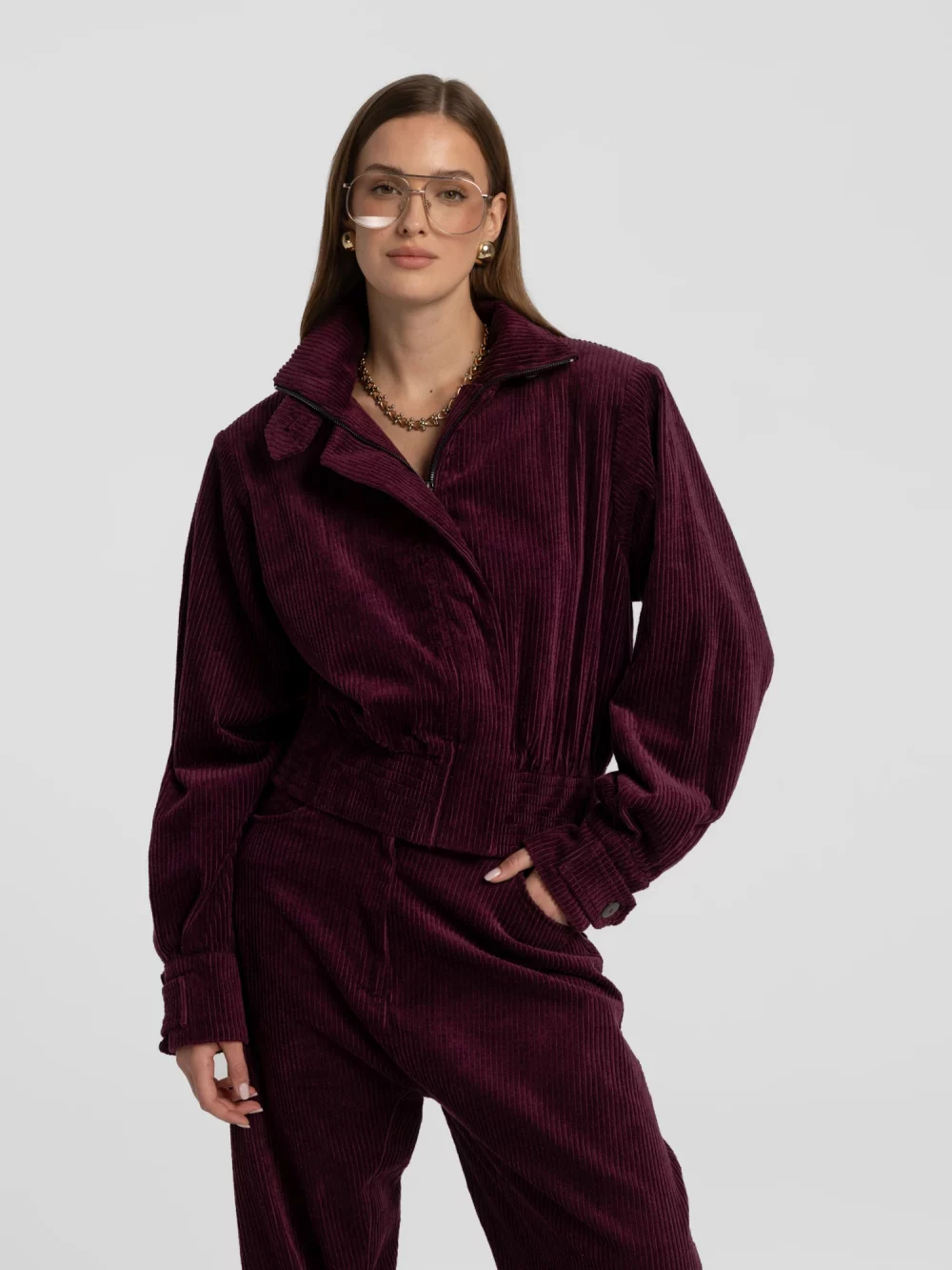 Kurtka bomberka Barro Malina