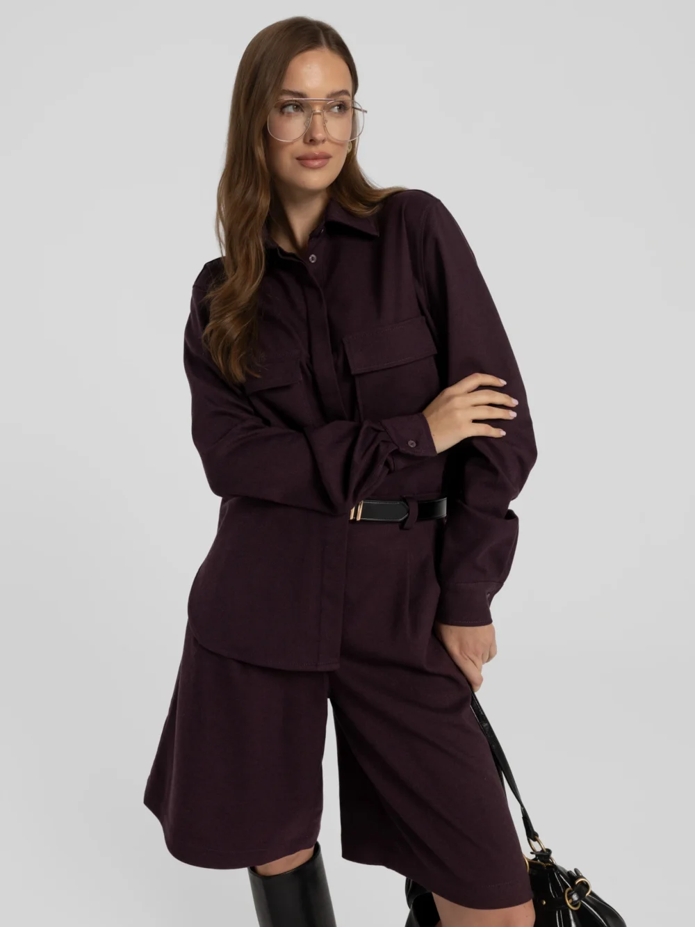 Spodnie Omaro Purple Royal