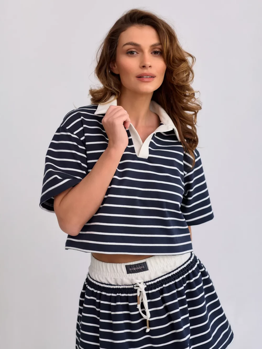 Koszulka Goia Granatowa