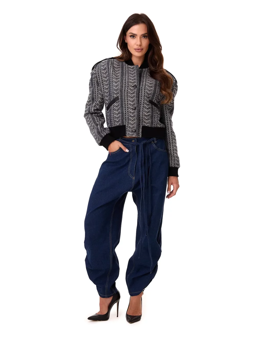 Sweter Ira Granatowy