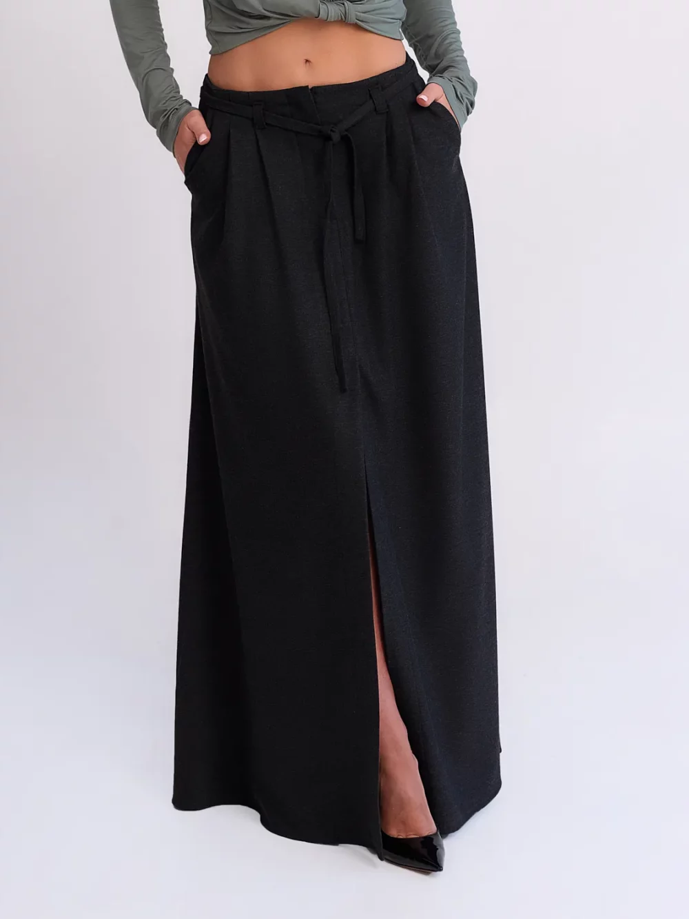 Spódnica Marie Stalowa