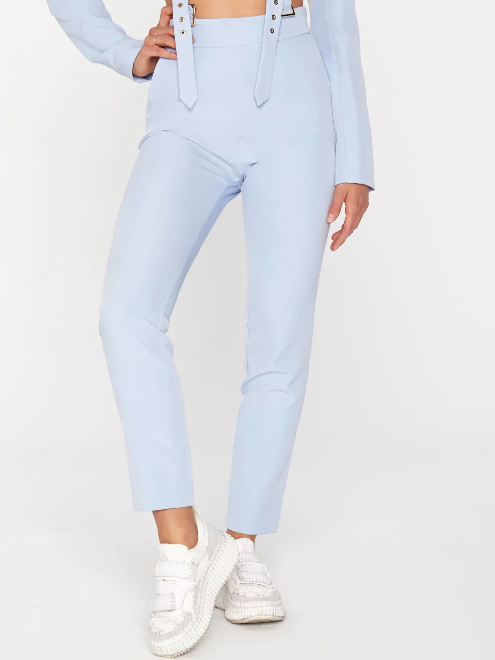 Spodnie Feminity Baby Blue