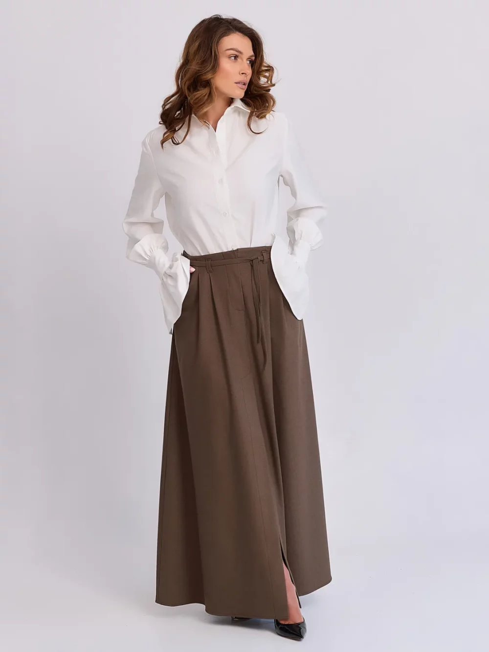 Spódnica Marie Brązowa