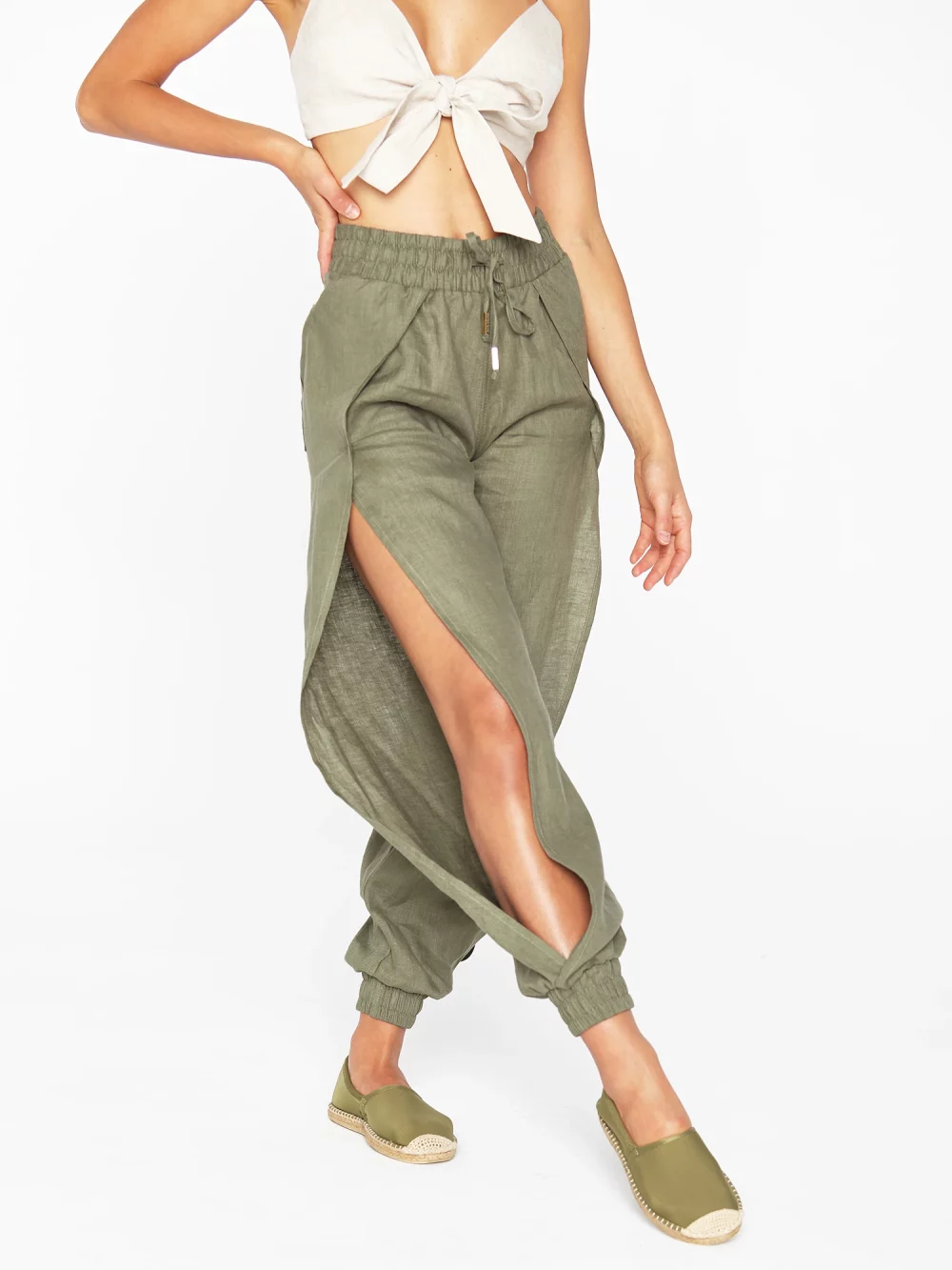 Spodnie Alladyn Khaki