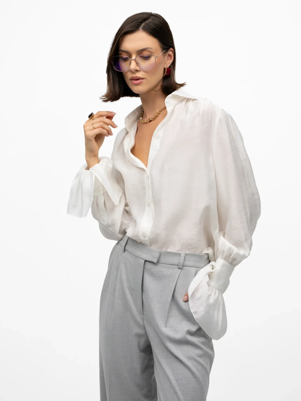Koszula Carmen Ecru